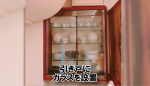 レストランの食器棚にガラス引き戸をご自分で取り付けたお客様(福島県いわき市Ｎ様)