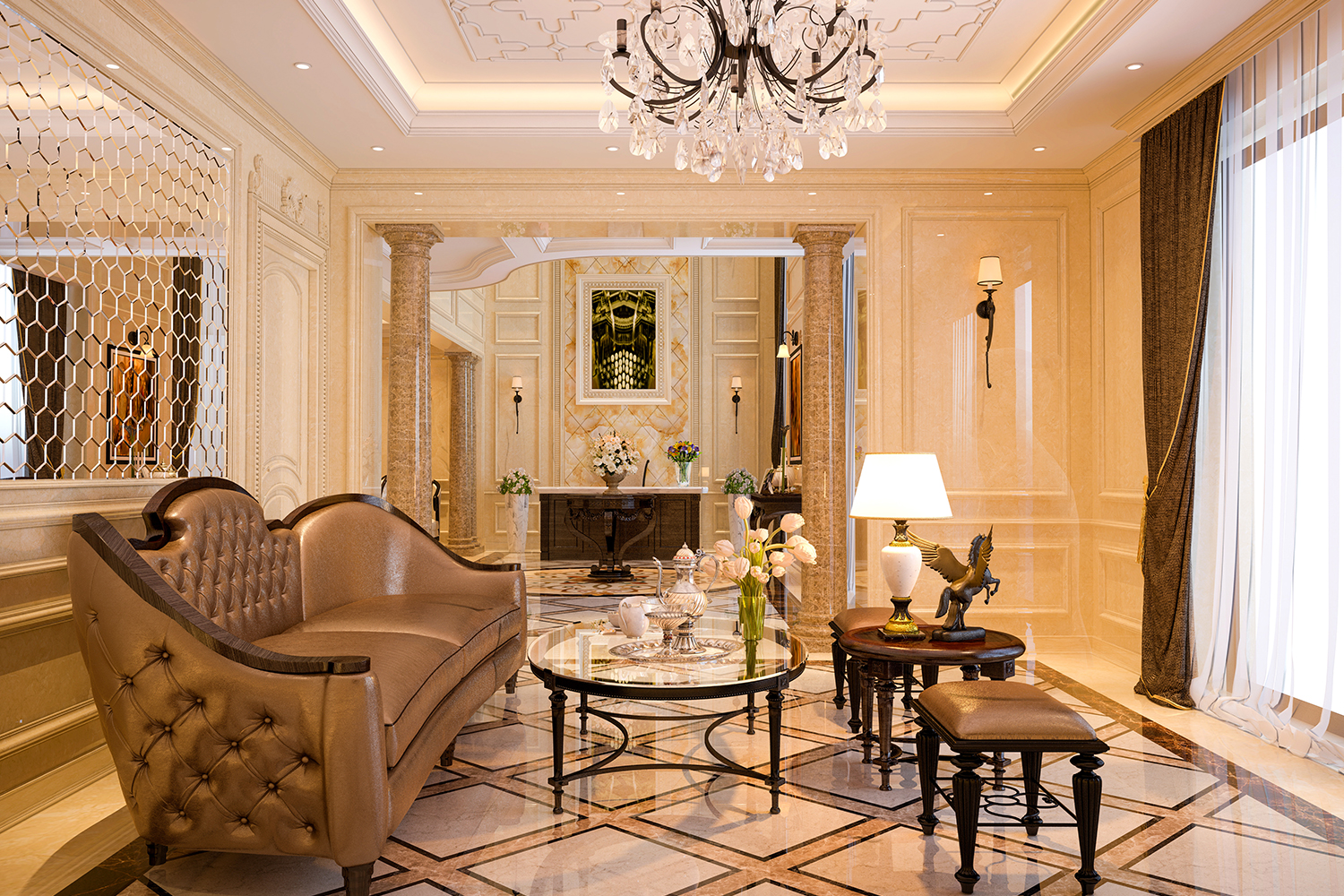 イメージ画像（ラグジュアリーなエントランス）