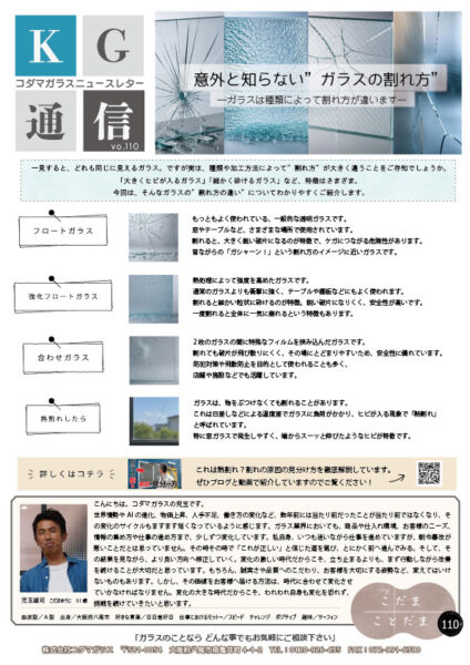 110号KG通信表面