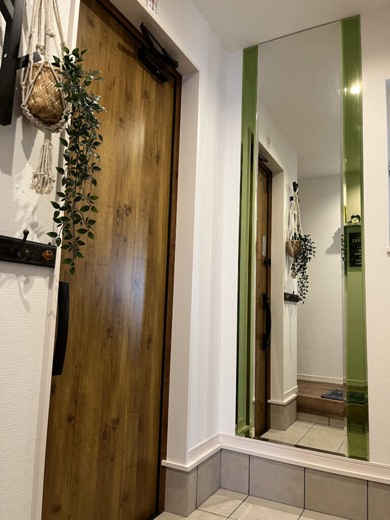 施工事例（ミントグリーン）