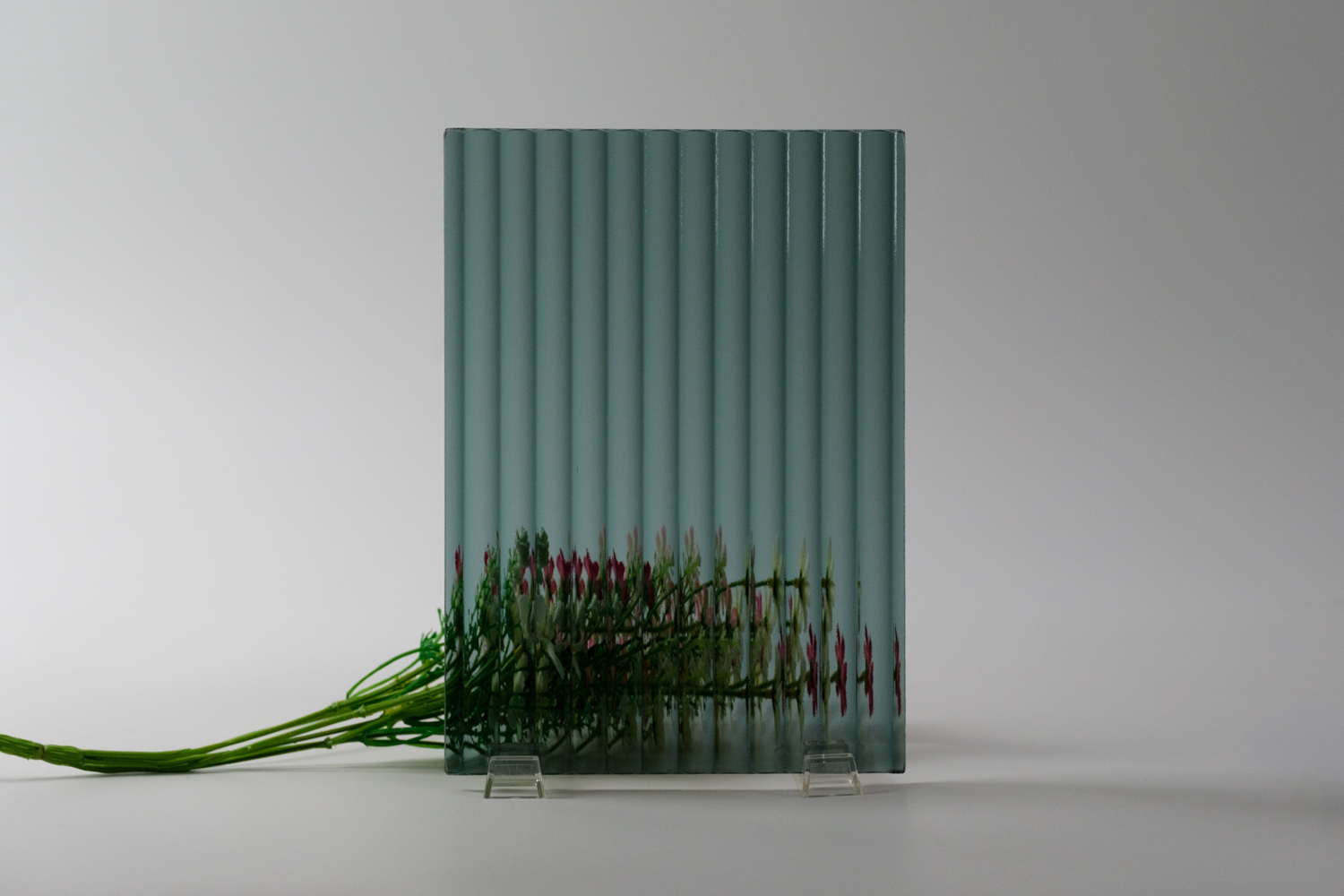 FLK-01Gモールガラスグレーの透け感